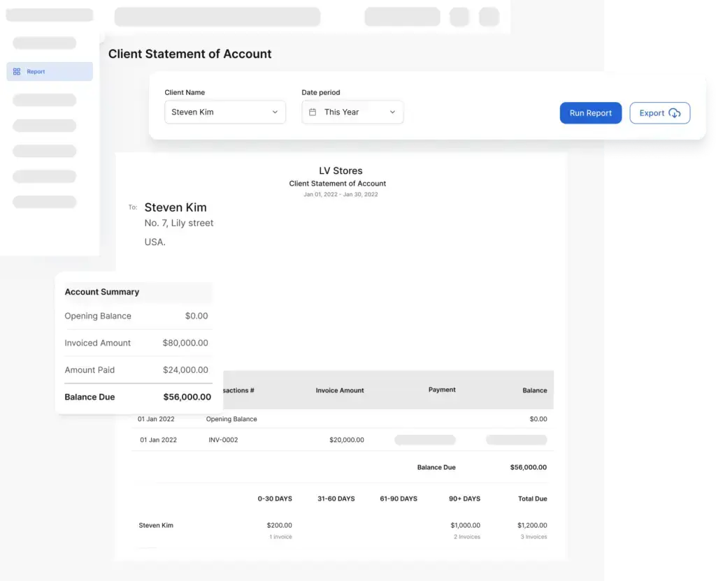 Vencru | Client Statement Template | Free Download Client Statement Reports