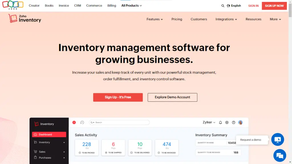 Vencru | 8 Best Clothing Store Inventory Software Zoho inventory software