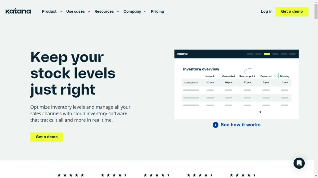 Vencru | 10 Inventory Software for Wholesale Distributors Katana Inventory management software